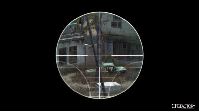 White Scope Overlay