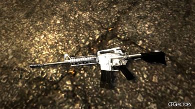 M4 & M16 silver skin