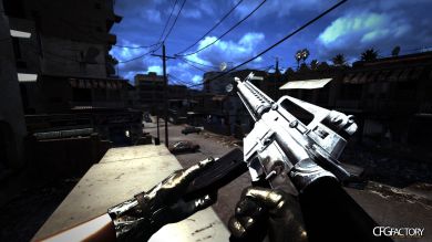 M4 & M16 silver skin