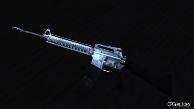 M4 & M16 silver skin
