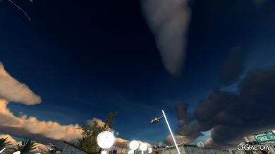 Dark Blue Sky