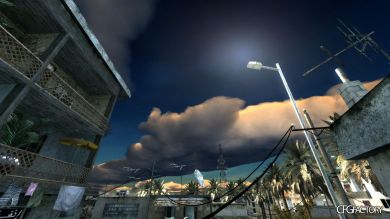 Dark Blue Sky