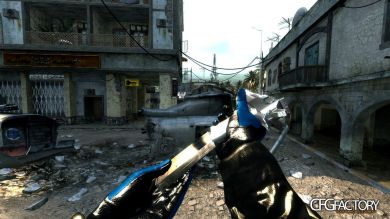 Blue & Red Gloves