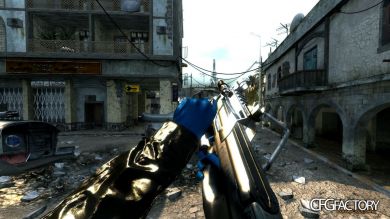 Blue & Red Gloves