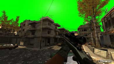 Green Sky 'chromakeying'