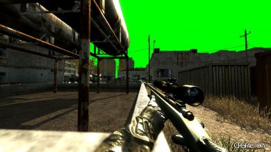 Green Sky 'chromakeying'