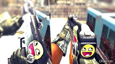 AK 74u Smiles skin