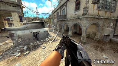 Dark, striped AK47 by Ruffy