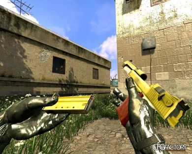 Silve & Gold Deagle
