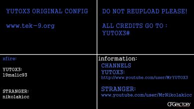 YUTOX3 ORIGINAL CFG