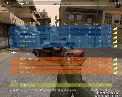 Mercer's cfg