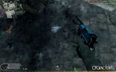 Blue & Black Deagle Skin