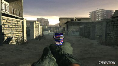 Red White and Blue AK74u Stripes
