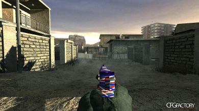 Red White and Blue AK74u Stripes