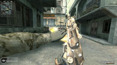 AK-74u Desert Camo