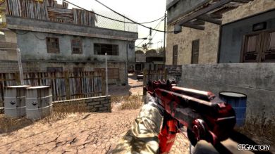 AK74u Red Forrest Camo