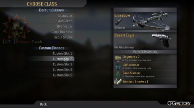 HD Black Skin for Custom Deagle