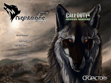 Wolves Menu Background