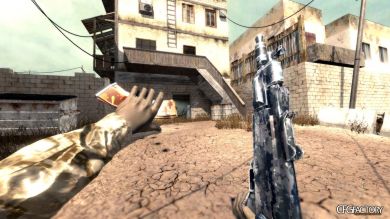 AK-74u blue Digital Camo