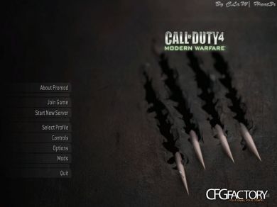 CLAW Menu Background