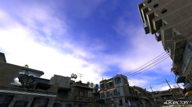 Light blue sky
