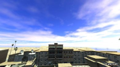 Light blue sky
