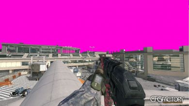 Green/Pink sky