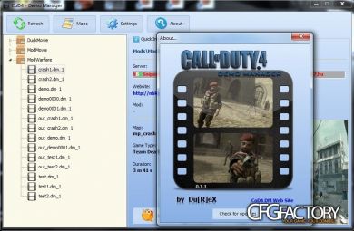 CoD4 Demo Manager v0.2.2