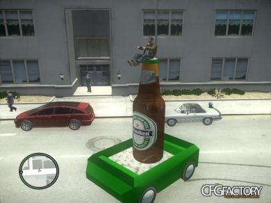 Heineken Beer Car