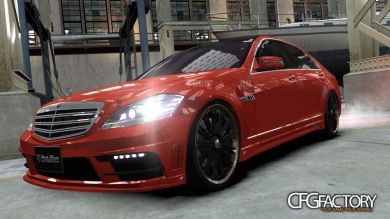 Mercedes-Benz S Class W221 Black Bison 2009