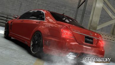 Mercedes-Benz S Class W221 Black Bison 2009