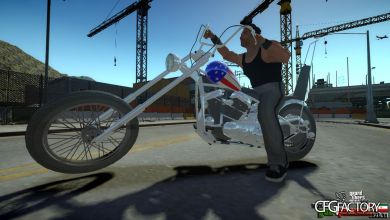 Captain America Chopper
