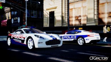 Aston Martin One-77 Police [ELS+EPM]