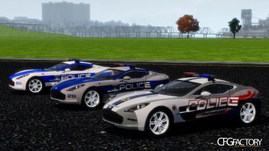 Aston Martin One-77 Police [ELS+EPM]