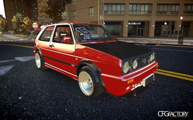 Volkswagen Golf MK2 4WD street