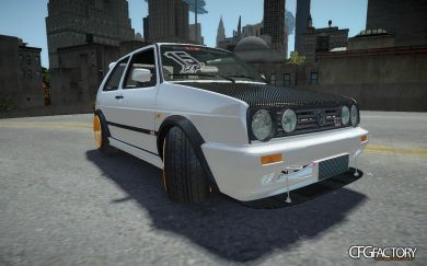 Volkswagen Golf MK2 4WD street