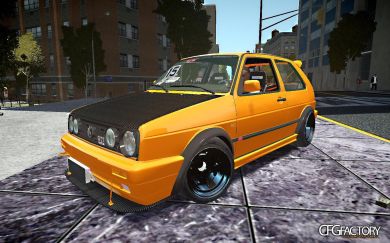 Volkswagen Golf MK2 4WD street