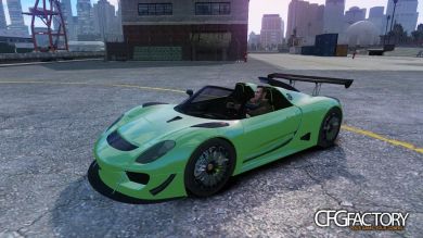 Porsche 918 Spider Body Kit Final Stock (NFS SHIFT