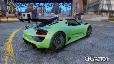 Porsche 918 Spider Body Kit Final Stock (NFS SHIFT