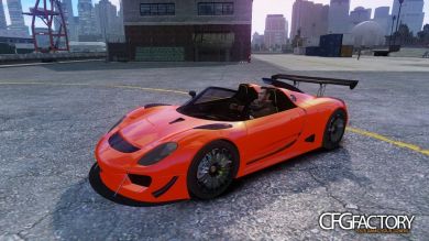 Porsche 918 Spider Body Kit Final Stock (NFS SHIFT