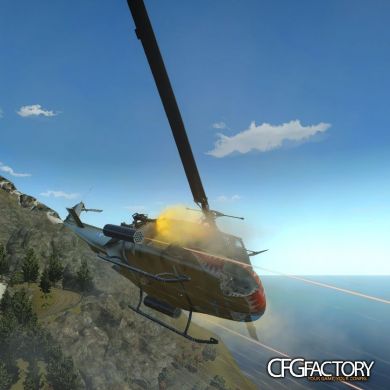 UH-1D Iroquois Gunship