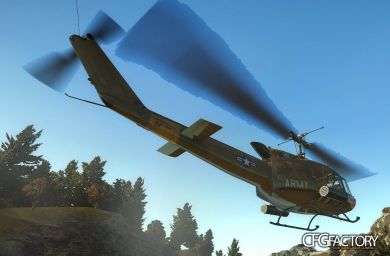 UH-1D Iroquois Gunship