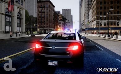 2013 Ford Police Interceptor - Liberty City Police