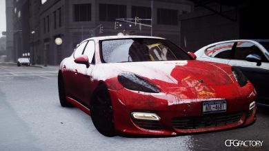 Porsche Panamera Turbo 2010 (black edition)