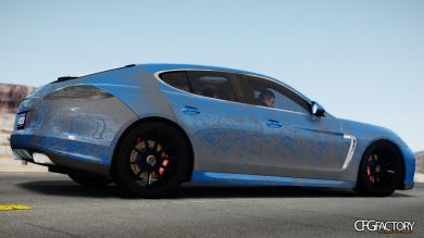 Porsche Panamera Turbo 2010 (black edition)