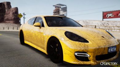 Porsche Panamera Turbo 2010 (black edition)