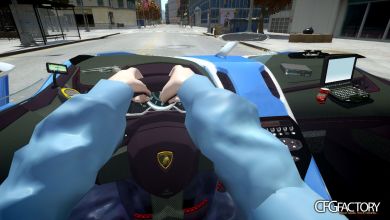 Aventador J Cop Car [RIV]