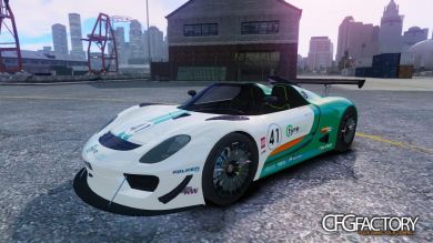 Porsche 918 Spider Body Kit Final (NFS SHIFT 2)