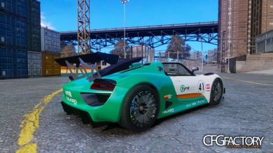 Porsche 918 Spider Body Kit Final (NFS SHIFT 2)