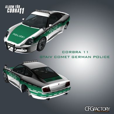 GTA IV Comet Police versions (1.0)